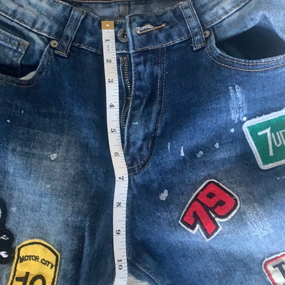 Patch jeans by SWEEWE Paris - Picture 9 of 9